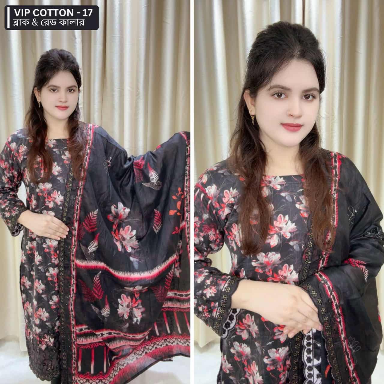 vip 17 Vip Cotton - 17 ( Black & Red Color ) Limited Offer - Image 1